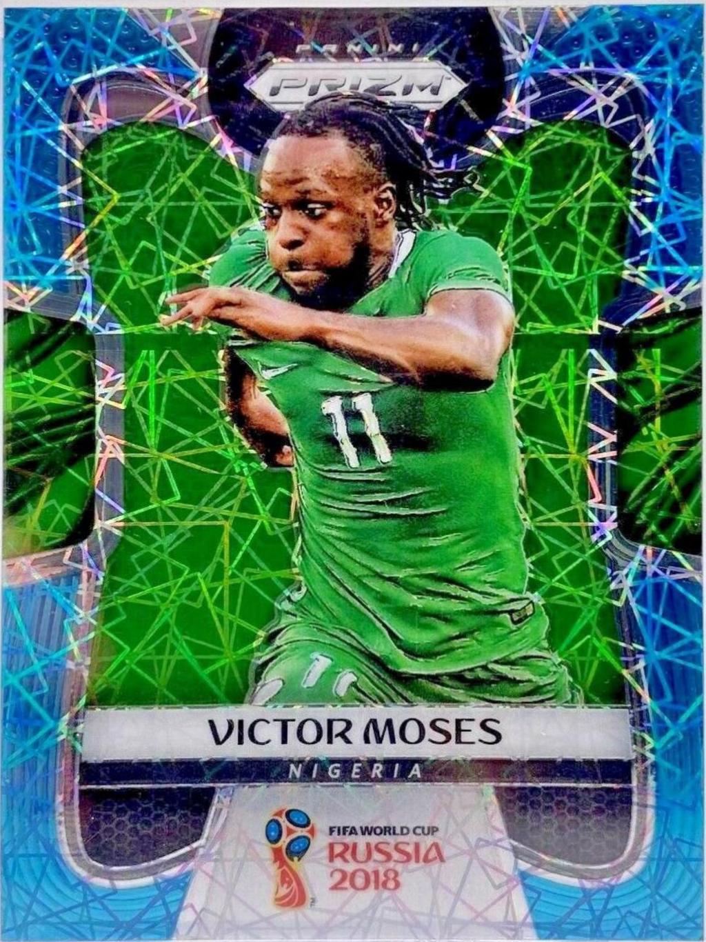 Victor Moses [Light Blue Lazer] #144