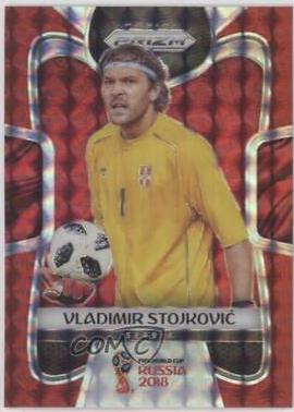 Vladimir Stojkovic [Red Mosaic Prizm] #184
