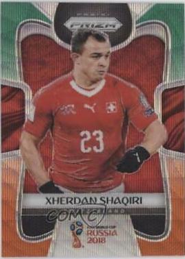 Xherdan Shaqiri [Green & Orange Wave] #247