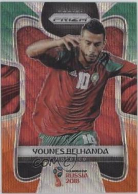 Younes Belhanda [Green & Orange Wave] #256