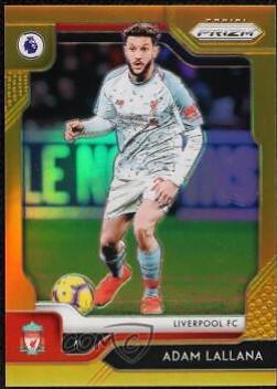 Adam Lallana [Gold Prizm] #95