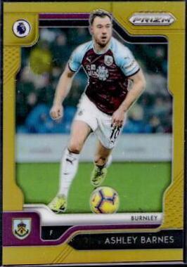 Ashley Barnes [Gold Prizm] #252