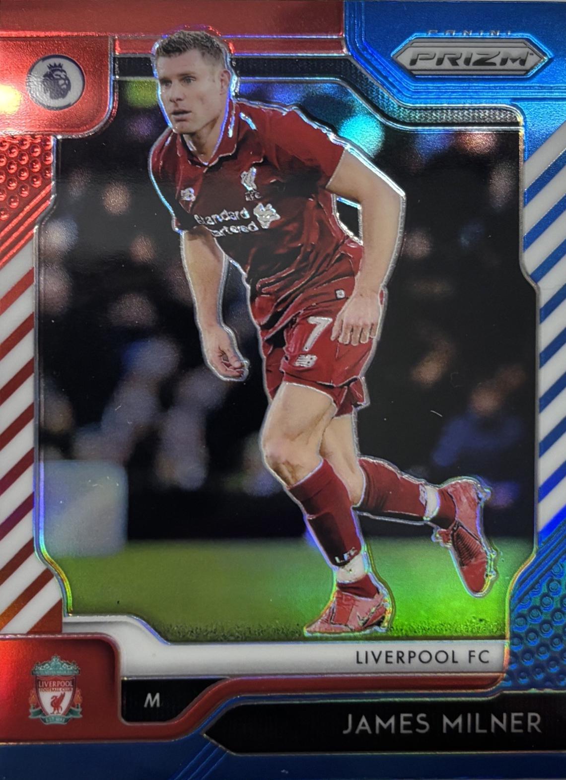 James Milner [Red White Blue Prizm] #90