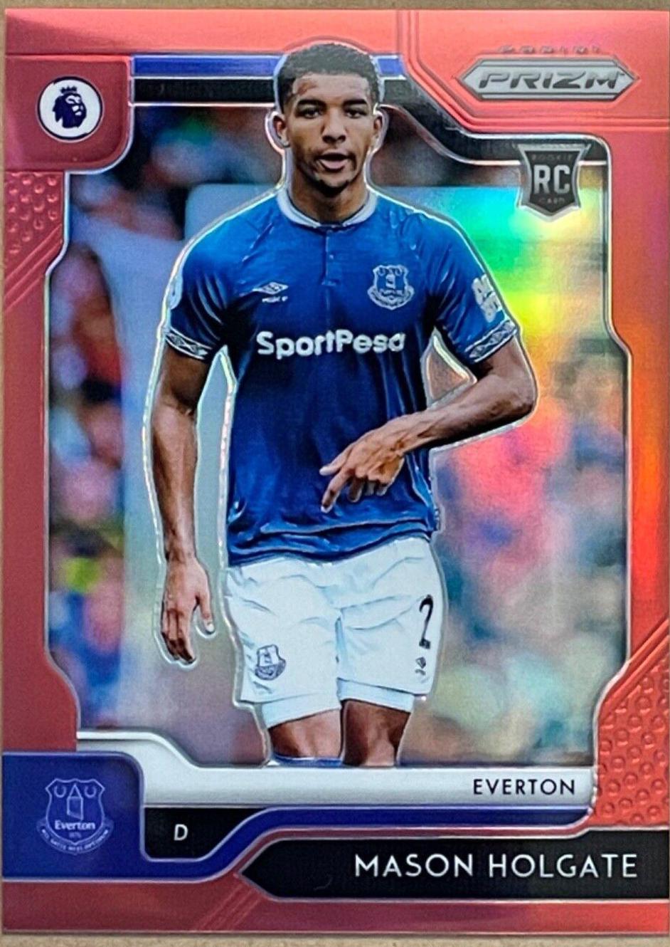 Mason Holgate [Red Prizm] #42