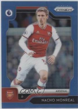 Nacho Monreal [Blue Prizm] #122