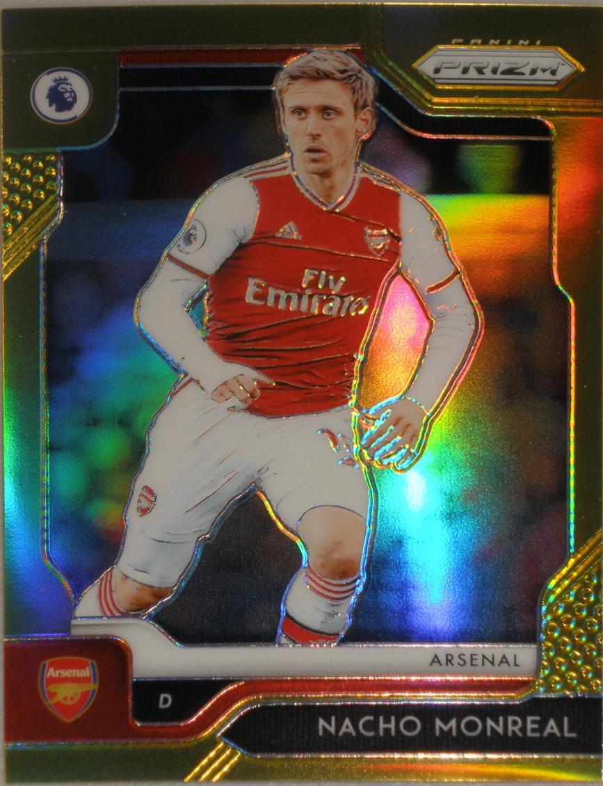 Nacho Monreal [Gold Prizm] #122