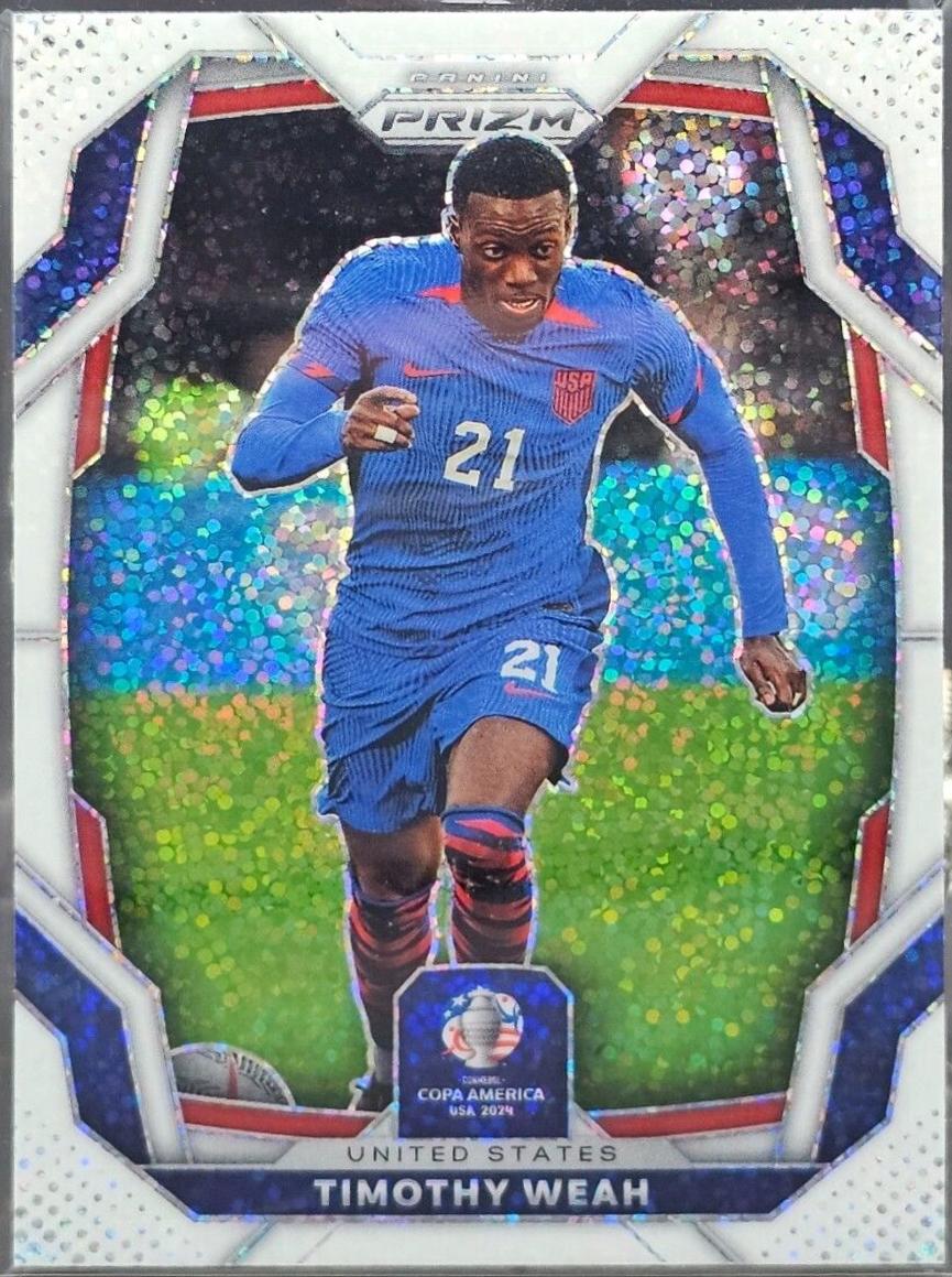 Timothy Weah [White Sparkle] #157