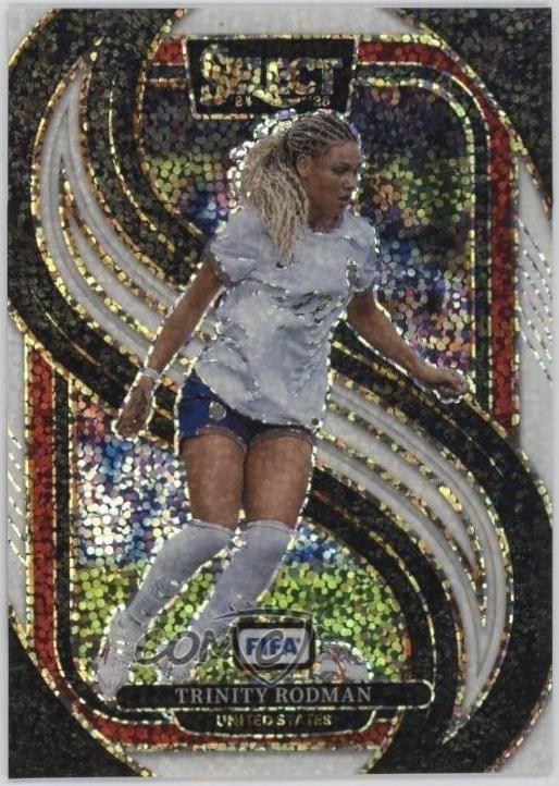 Trinity Rodman [White Sparkle] #195