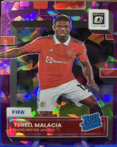 Tyrell Malacia [Optic Purple Ice] #200