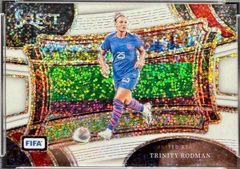 Trinity Rodman [White Sparkle] #224