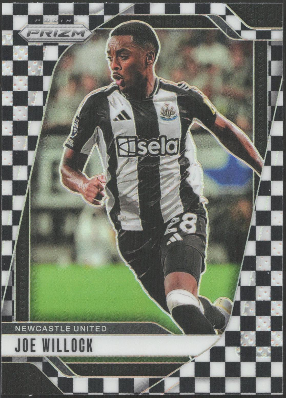 Joe Willock [Black White Checker] #118
