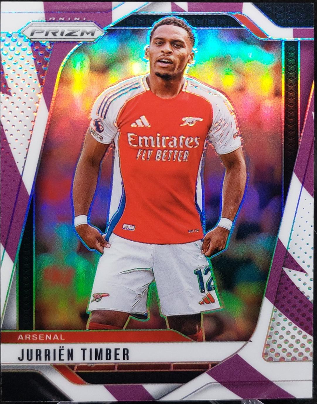Jurrien Timber [Purple White Stripes] #25