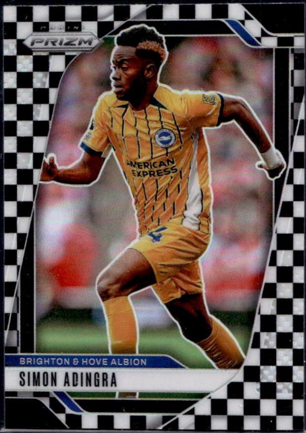 Simon Adingra [Black White Checker] #185