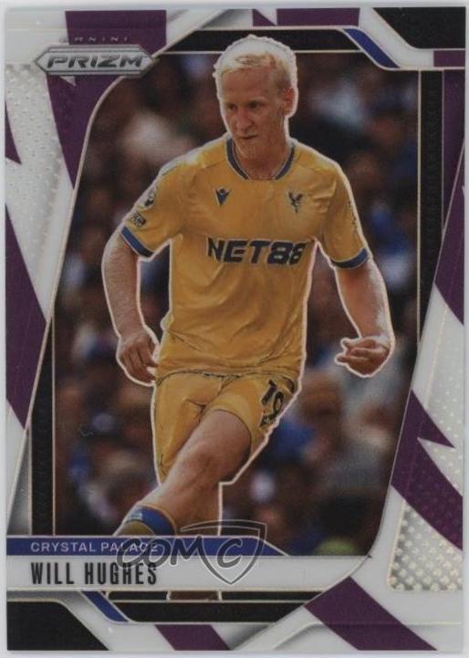 Will Hughes [Purple White Stripes] #168