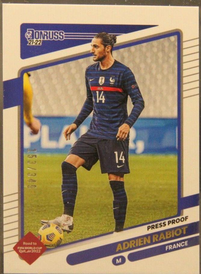 Adrien Rabiot [Press Proof Gold] #62