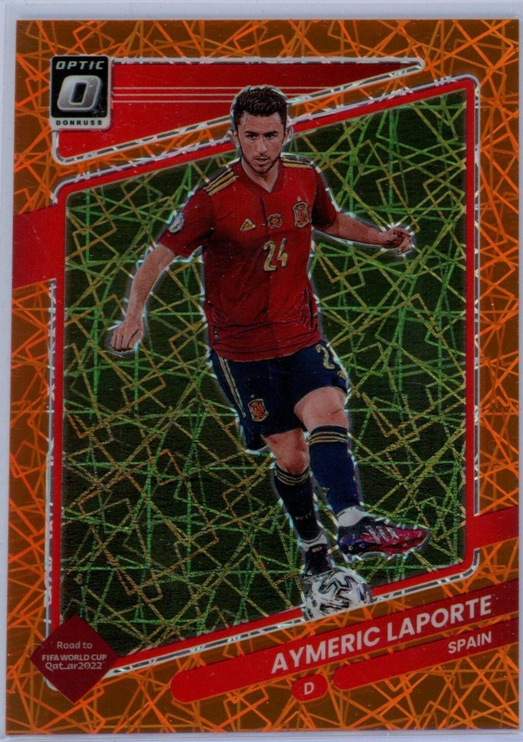 Aymeric Laporte [Optic Orange Velocity] #129
