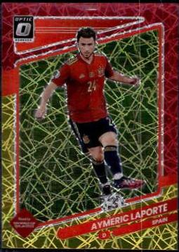 Aymeric Laporte [Optic Red and Gold Velocity] #129