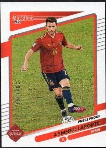 Aymeric Laporte [Press Proof Gold] #129