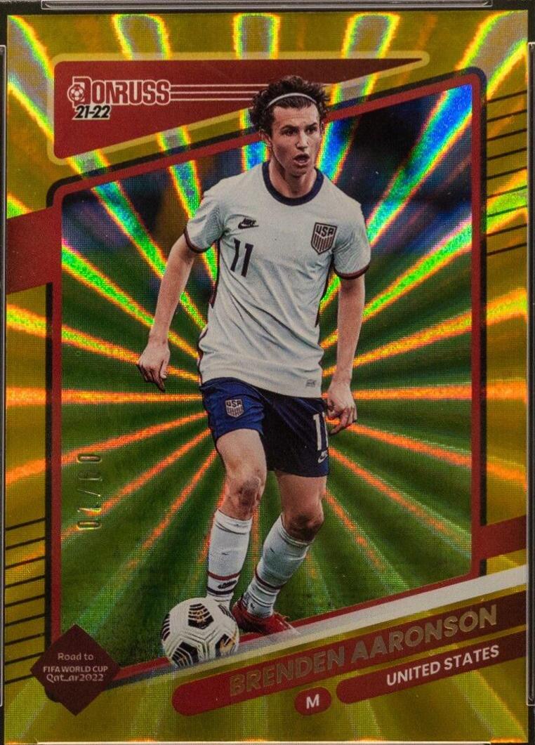 Brenden Aaronson [Gold Laser] #165