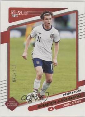 Brenden Aaronson [Press Proof Gold] #165
