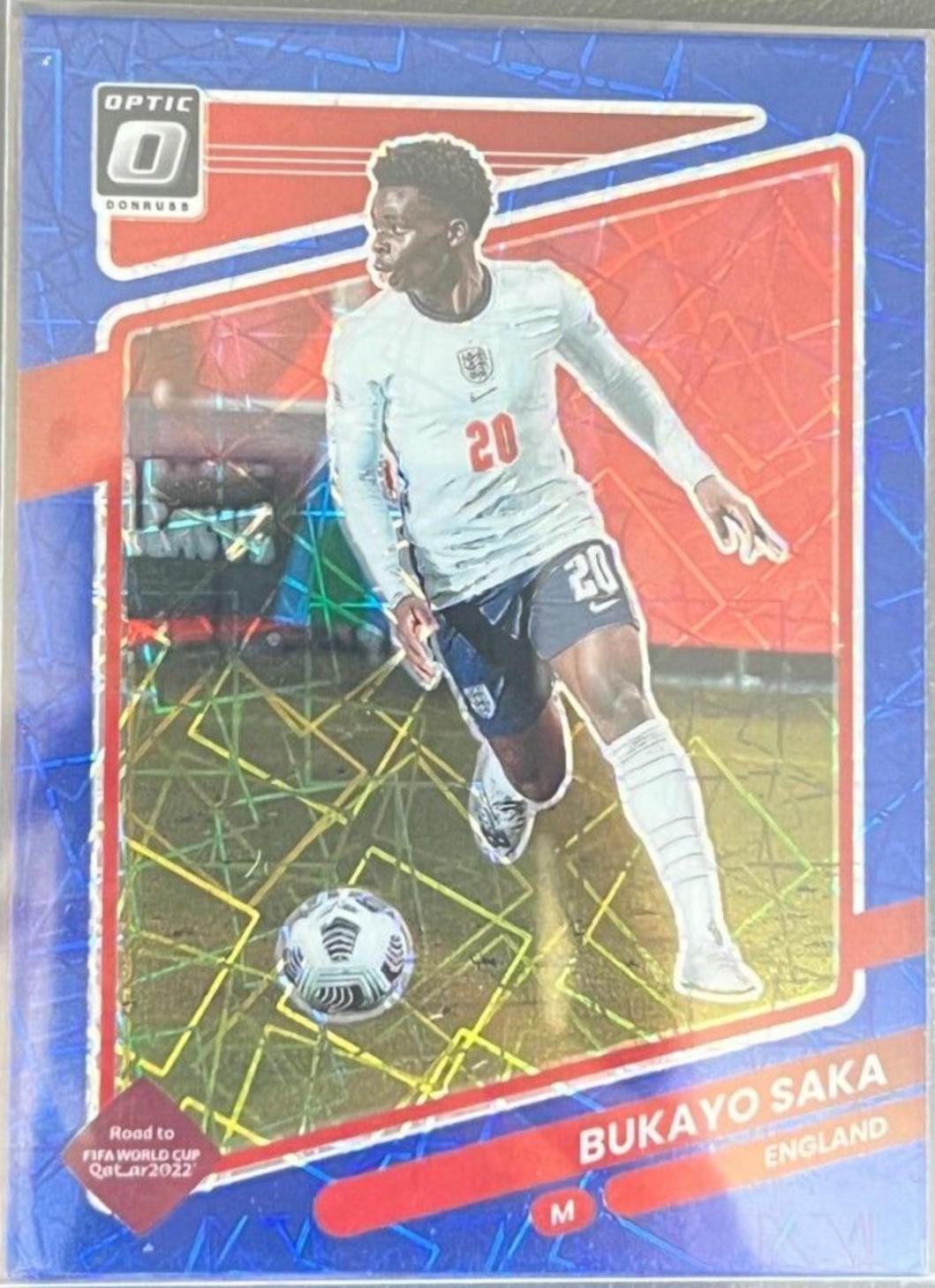 Bukayo Saka [Optic Blue Velocity] #54