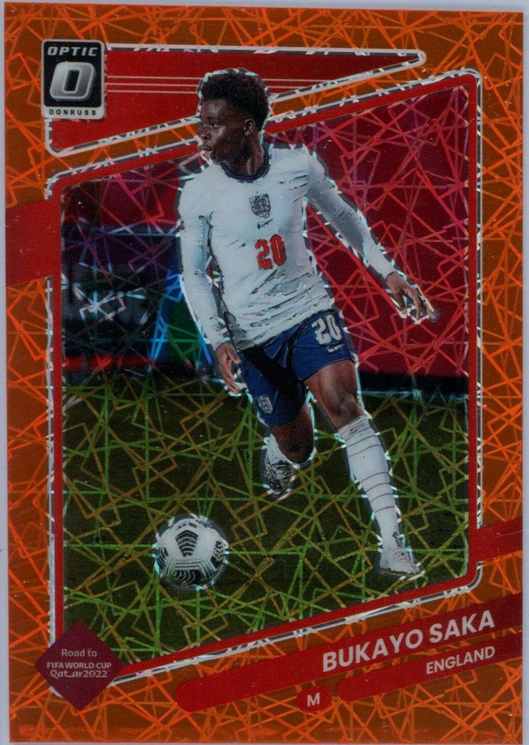 Bukayo Saka [Optic Orange Velocity] #54