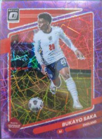 Bukayo Saka [Optic Purple Velocity] #54