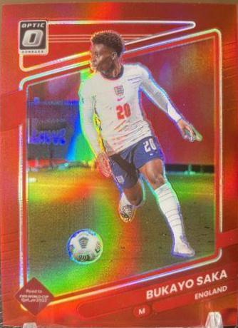 Bukayo Saka [Optic Red] #54