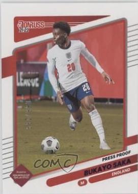 Bukayo Saka [Press Proof Purple] #54