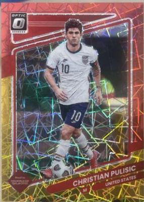 Christian Pulisic [Optic Red and Gold Velocity] #160