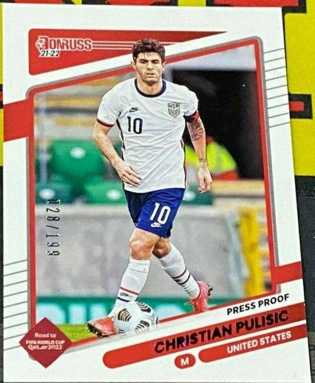Christian Pulisic [Press Proof Purple] #160