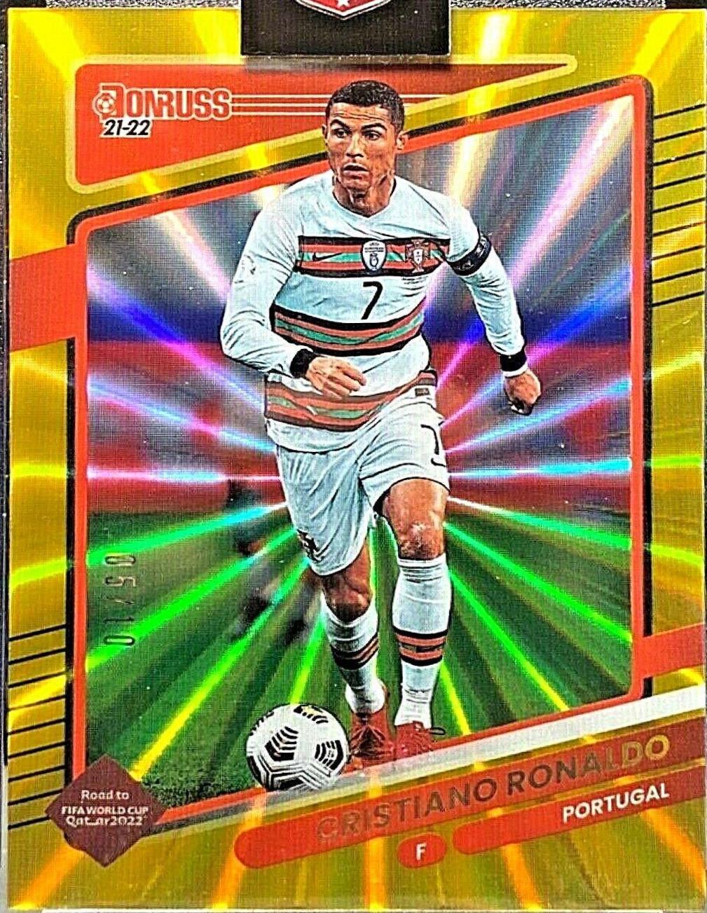 Cristiano Ronaldo [Gold Laser] #116