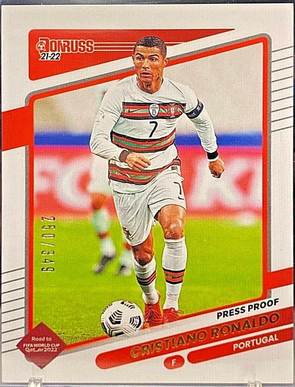 Cristiano Ronaldo [Press Proof Gold] #116