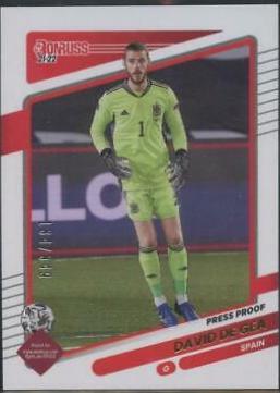 David de Gea [Press Proof Gold] #142