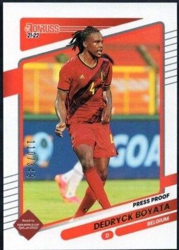 Dedryck Boyata [Press Proof Gold] #125