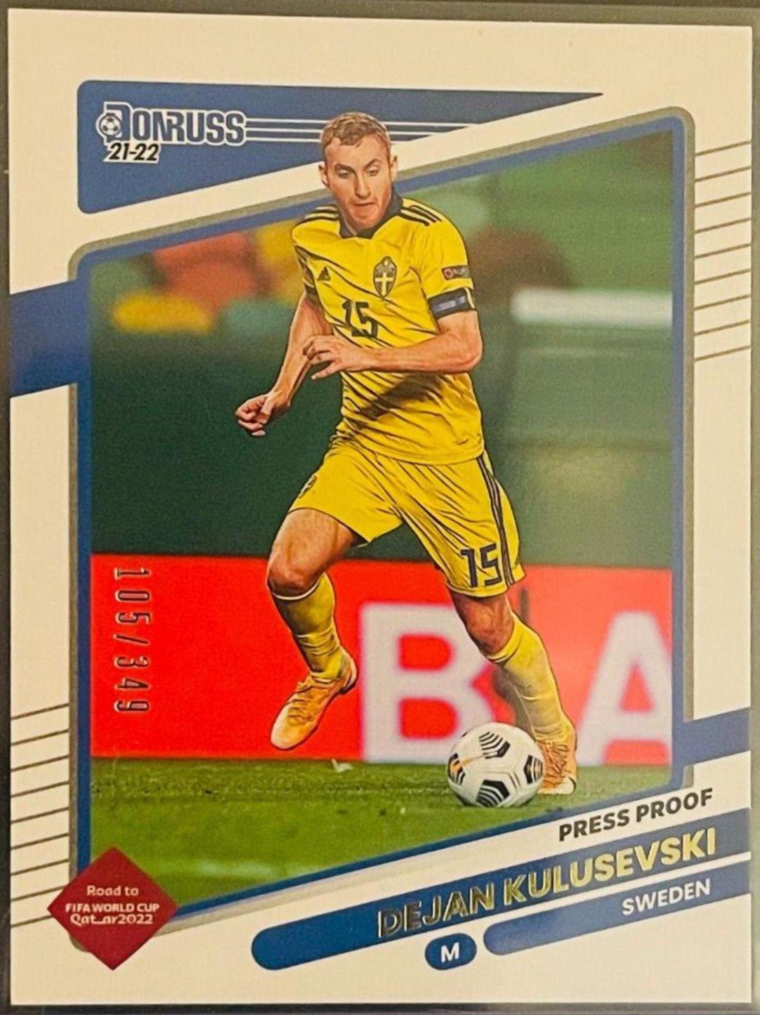 Dejan Kulusevski [Press Proof Gold] #153