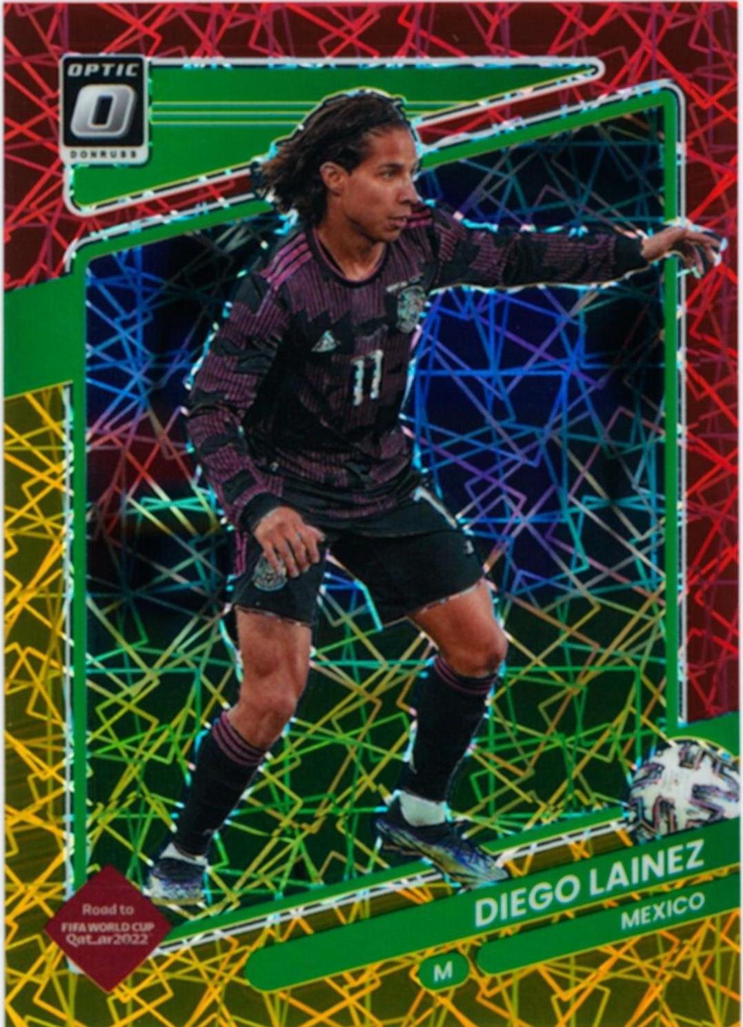 Diego Lainez [Optic Red and Gold Velocity] #86