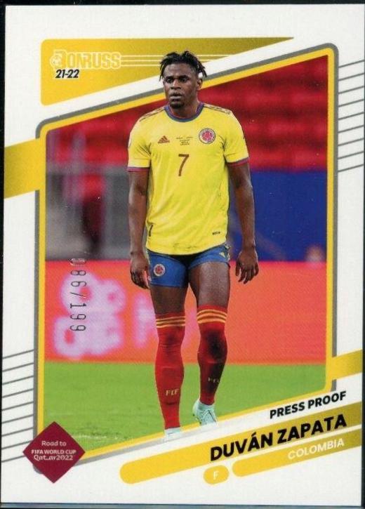 Duvan Zapata [Press Proof Purple] #35