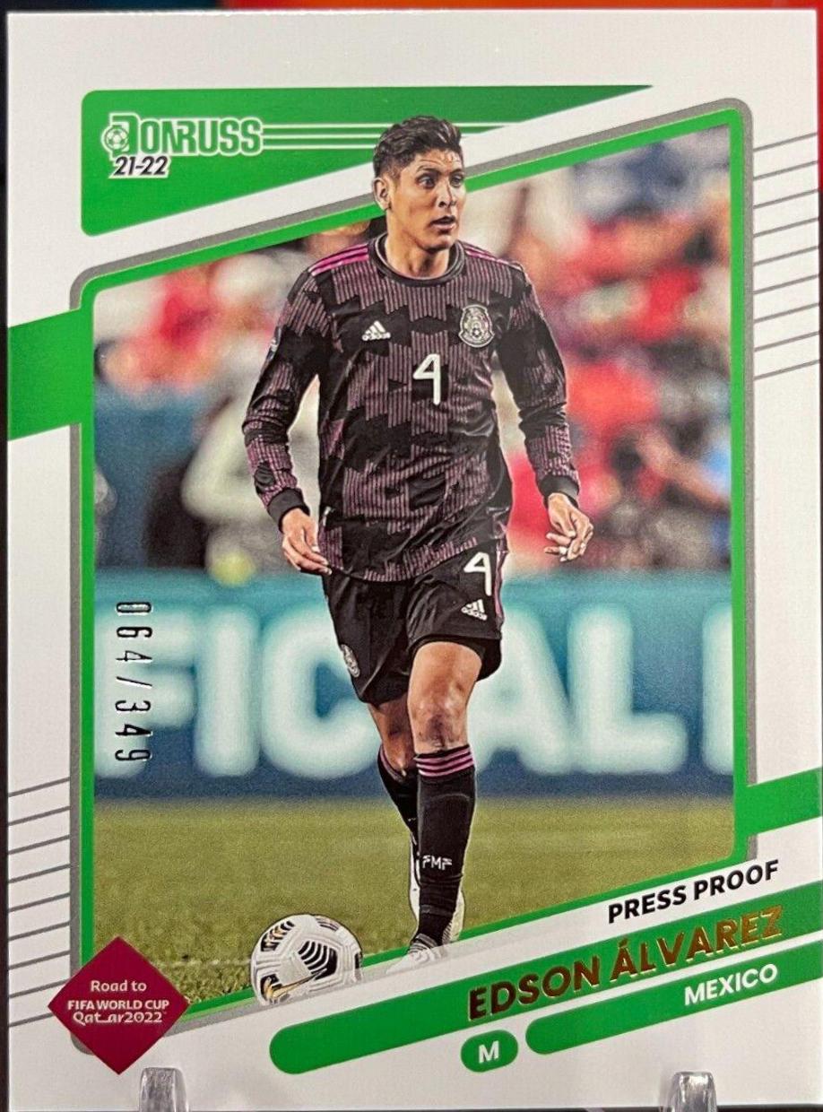 Edson Alvarez [Press Proof Gold] #90