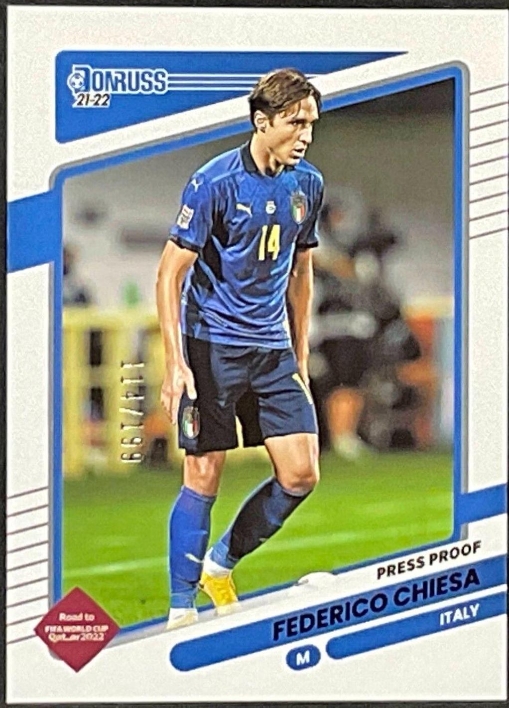 Federico Chiesa [Press Proof Purple] #82