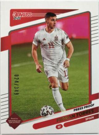Ferran Torres [Press Proof Gold] #145