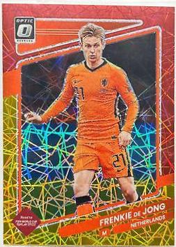 Frenkie de Jong [Optic Red and Gold Velocity] #93