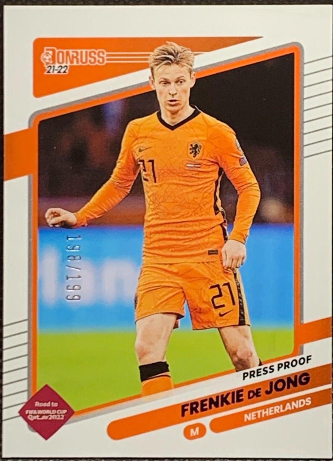 Frenkie de Jong [Press Proof Purple] #93