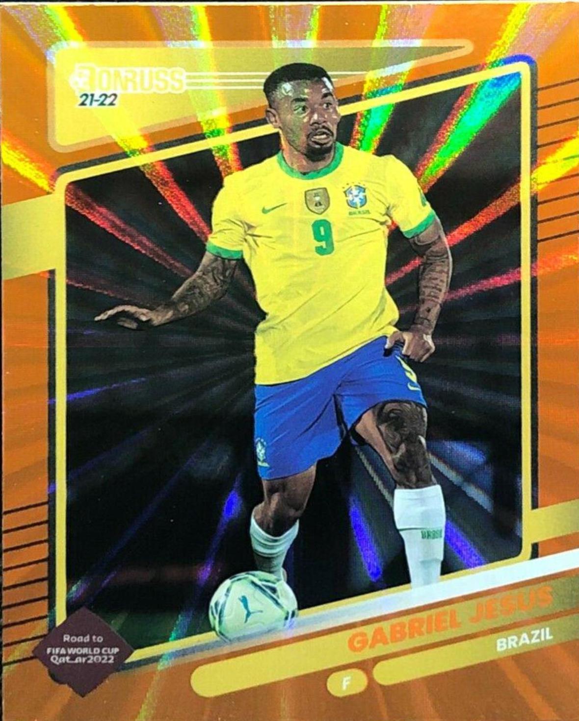 Gabriel Jesus [Orange Laser] #22
