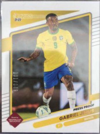 Gabriel Jesus [Press Proof Gold] #22