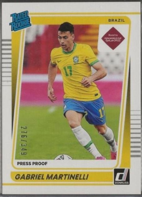 Gabriel Martinelli [Press Proof Gold] #182