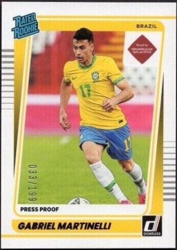 Gabriel Martinelli [Press Proof Purple] #182