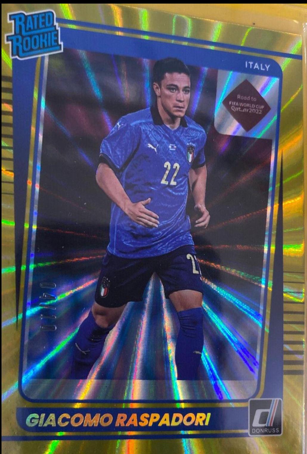 Giacomo Raspadori [Gold Laser] #187