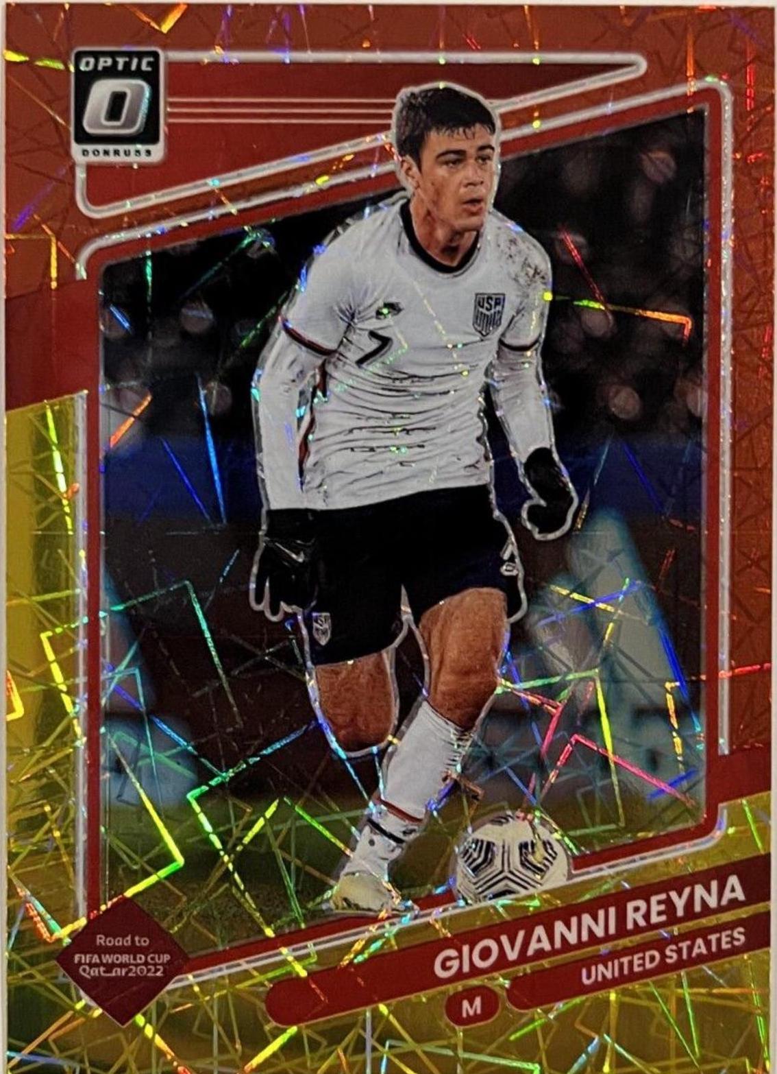Giovanni Reyna [Optic Red and Gold Velocity] #164