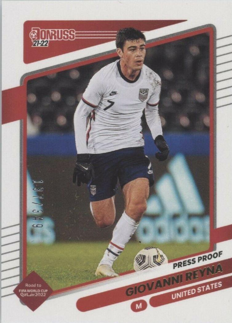 Giovanni Reyna [Press Proof Gold] #164